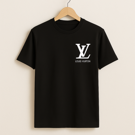 Louis Vuitton Premium Black T-SHIRT